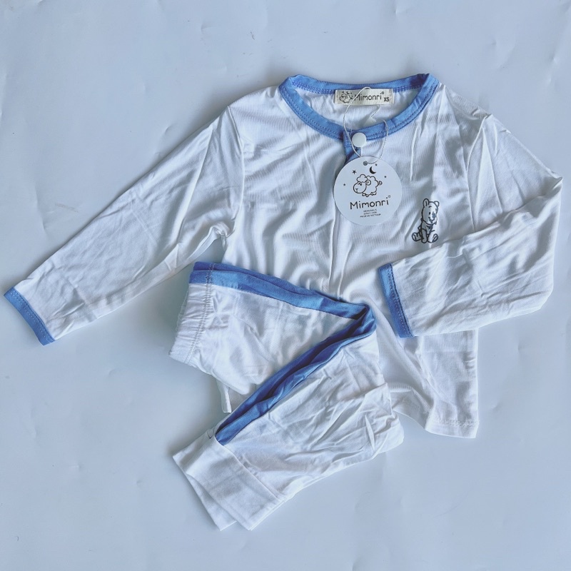 Set bộ tay dài quần dài mimonri cho bé trai và bé gái 5-18kg
