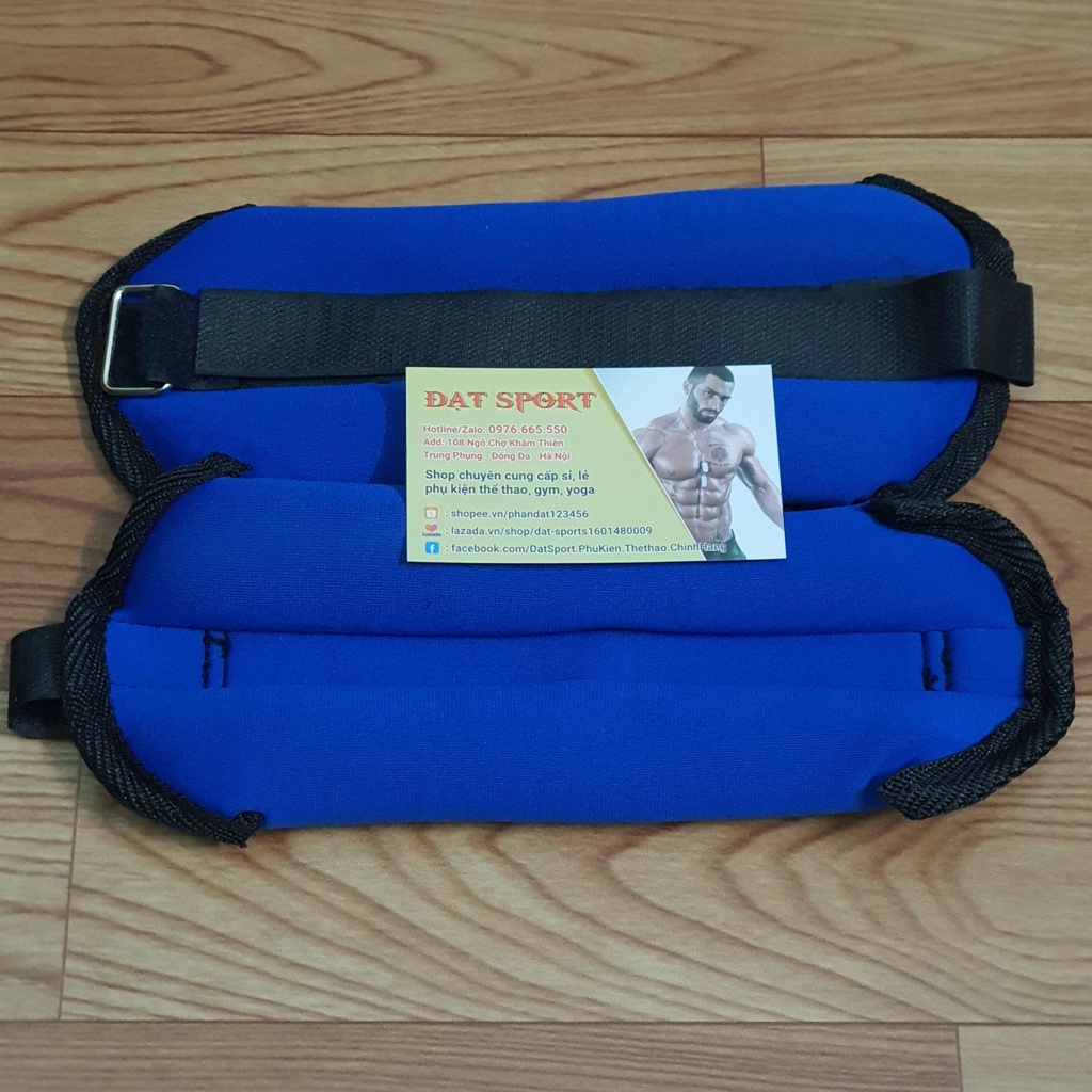 Tạ Đeo Cổ Chân , Cổ Tay , Chạy Bộ , Tập Thể Lực , Gym , Kickfit , Boxing , Thể Thao - Hộp 2kg (1kg/Cái)