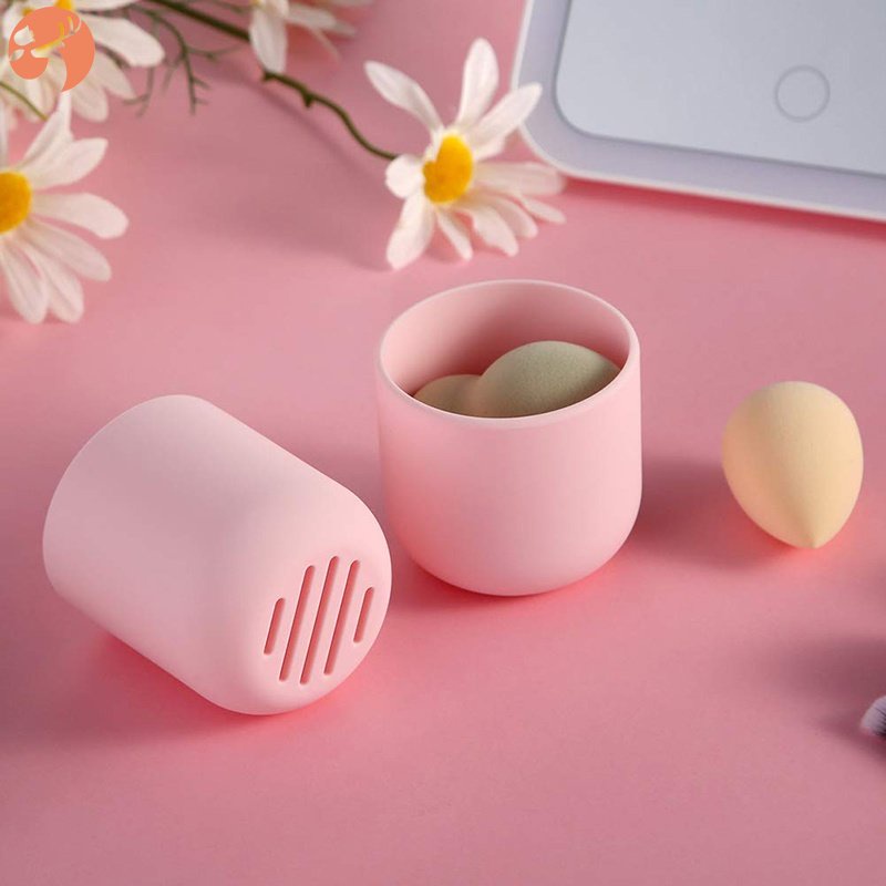 Hộp Silicone Đựng Mút Trang Điểm Hình Giọt Nước Chống Bụi LQZ JP5
