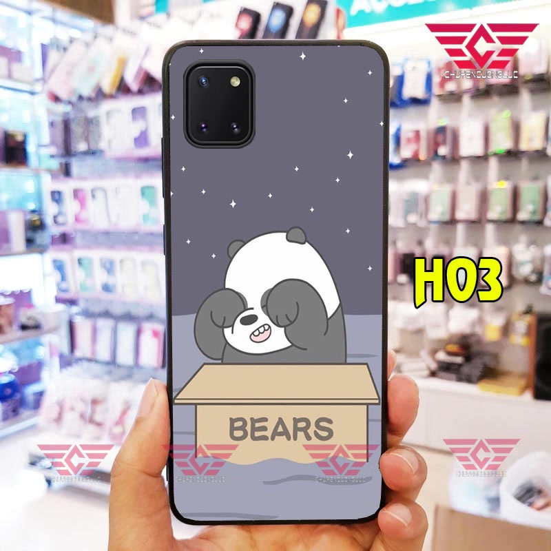Ốp lưng Samsung NOTE 10 LITE GẤU BEAR DỄ THƯƠNG