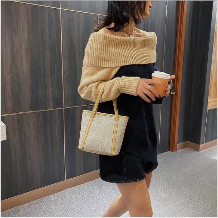 Túi Trơn - Túi Đeo Vai Phong Cách Hàn Quốc Khóa Kéo 2 Màu