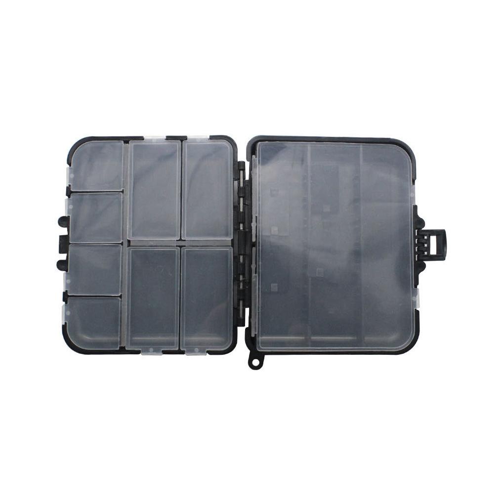 Bộ 2 Hộp Đựng Mồi Câu Cá Bằng Nhựa PVC Có Nắp Đậy Tiện Dụng