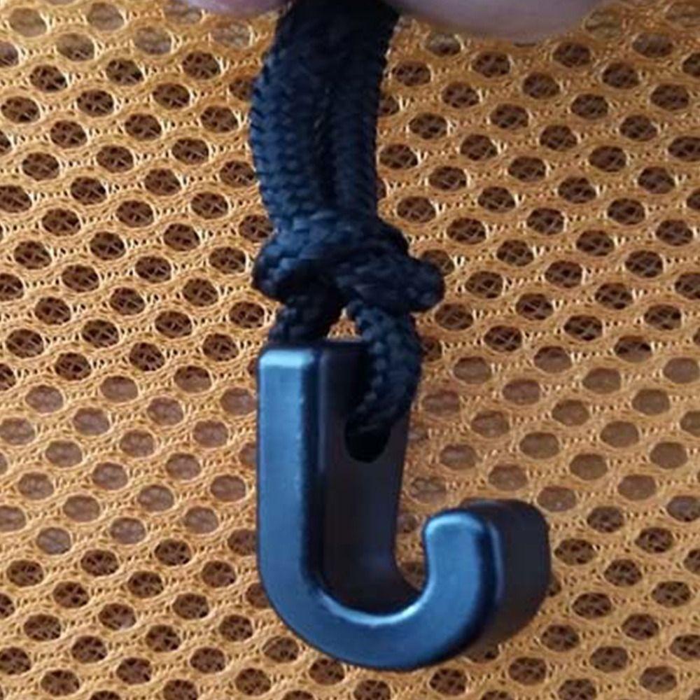 Set 10 Móc Khóa Thuyền Kayak Bơm Hơi PVC Nylon Màu Đen