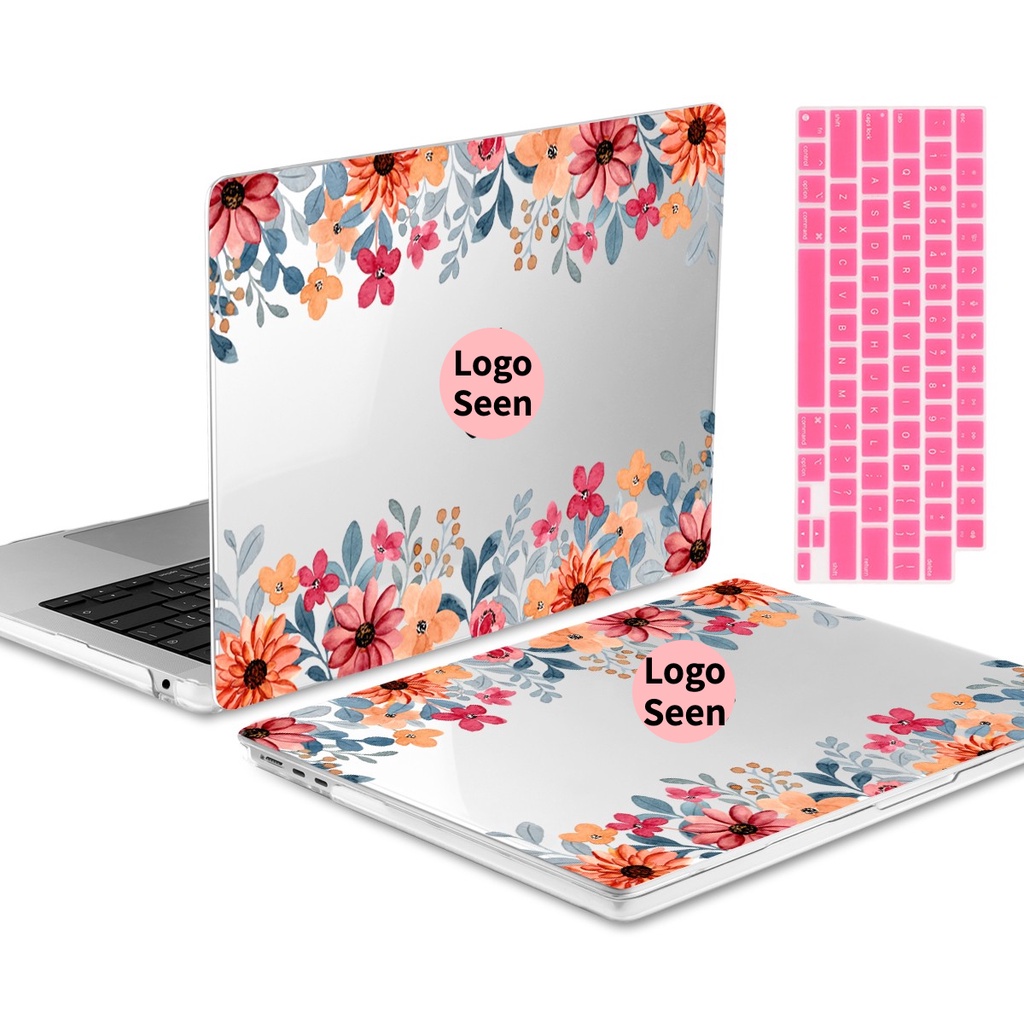 Ốp Bảo Vệ Cho MacBook Pro14 16inch Air 13 13.6 With M2 M1 Chip 2023 2022 2021 2020 A2779 A2780 A2681 A2338 A2337 A2179 A2442 A2485