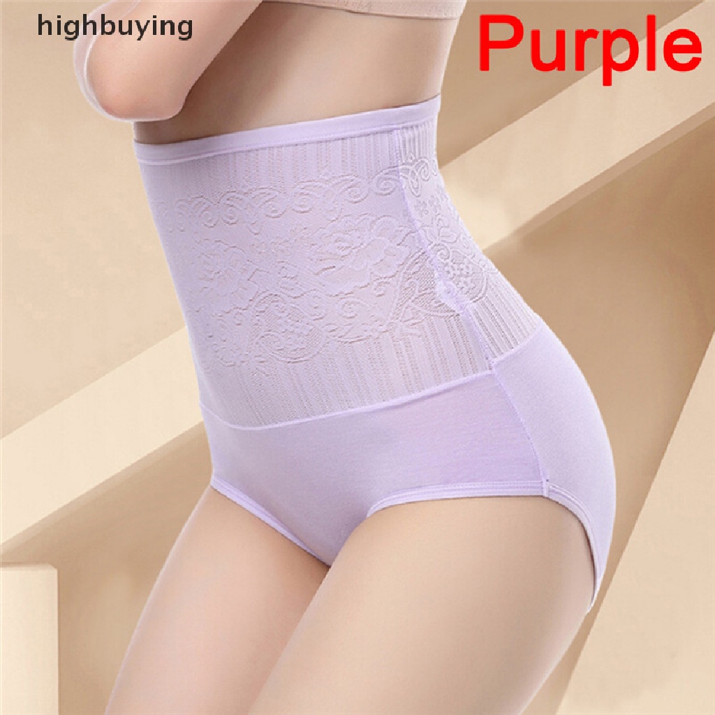 Quần Lót Ren Lưng Cao Định Hình Cơ Thể Thon Gọn Cho Nữ