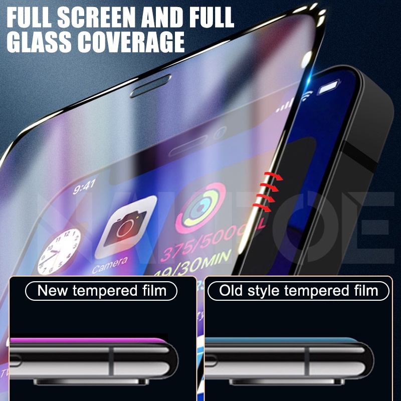 Thích Hợp Cho IPhone 7/7plus/11/13/8/8plus/x/xs/12promax/12/pro/max/se2 Kính Cường Lực 30D HD Cong Điện Thoại Phim