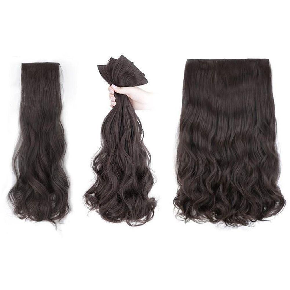 LOMBARD Bộ 3 Tóc Giả Bồng Bềnh Chất Lượng Cao Dễ Phối Đồ