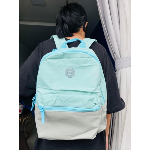 TNS - Balo vừa laptop medium  Grizzly backpack - -màu xanh mint siêu đẹp