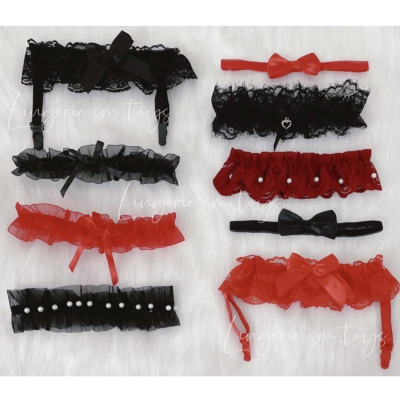 Vòng đùi garter nhiều màu và mẫu mã (Hình thật shop tự chụp)