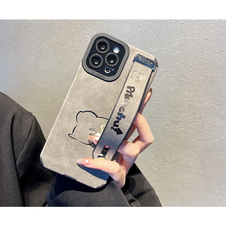 Ốp Điện Thoại Có Dây Gài Cho iPhone 14 13 12 11 Pro XS Max XR 7 8 Plus SE 2020