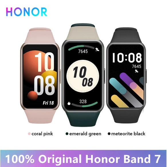 Vòng Đeo Tay Thông Minh HONOR Band 7 Theo Dõi Giấc Ngủ / Theo Dõi Sức Khỏe 96 Chế Độ