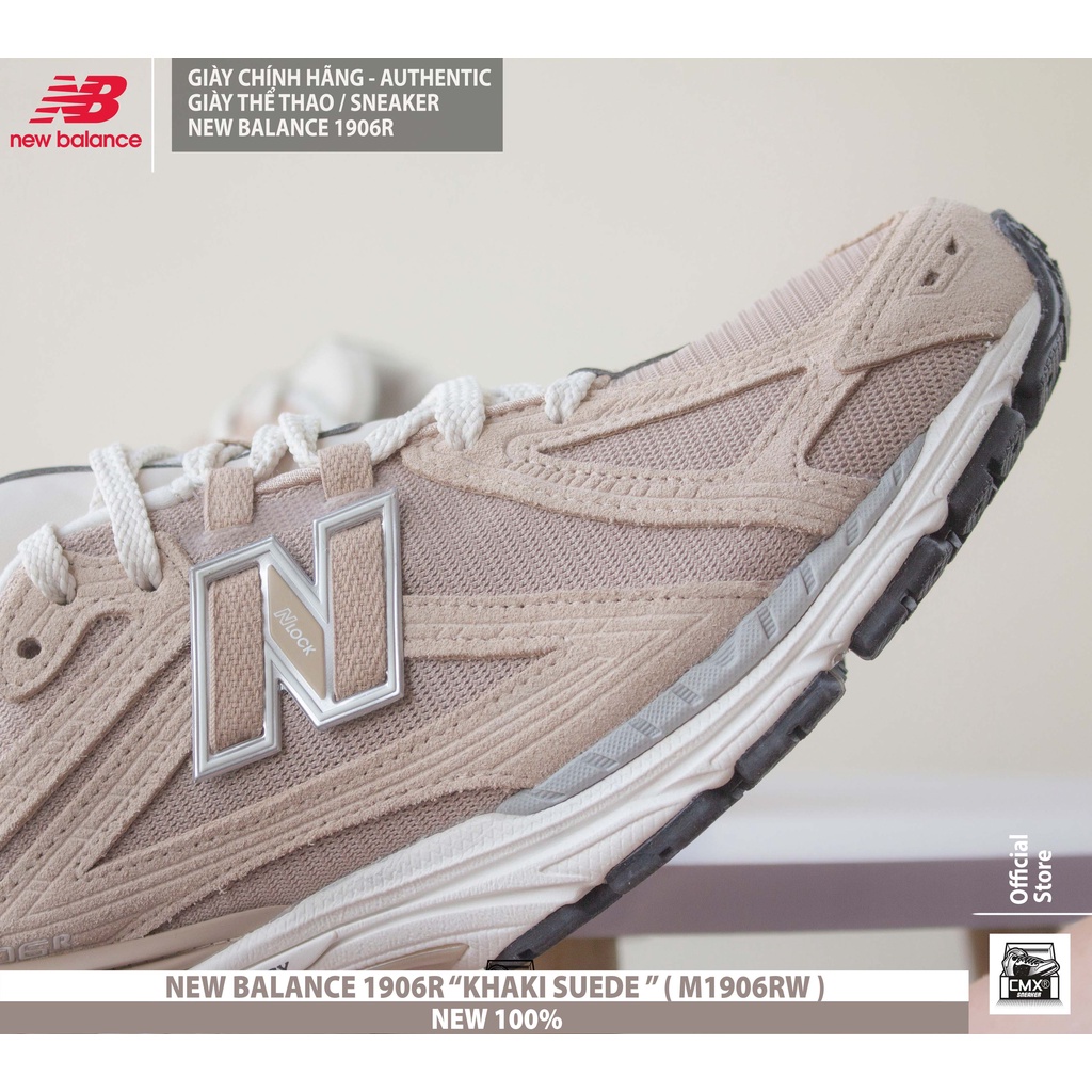 Giày New Balance 1906R KHAKI SUEDE  - AUTHENTIC 100%