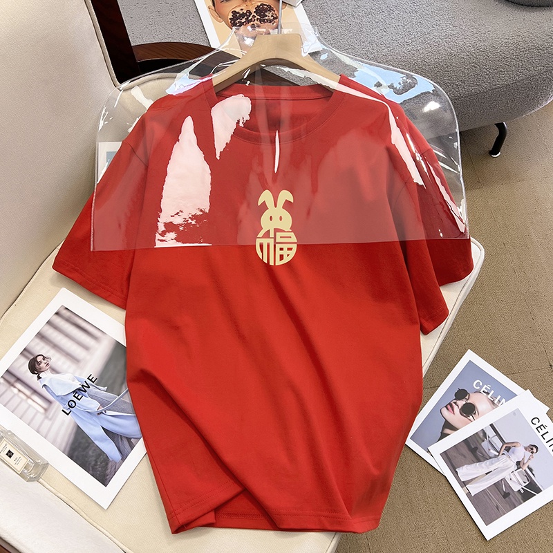 NRVP Áo Thun 100% Cotton Tay NgắN Plus Size Cho Nam Và Nữ