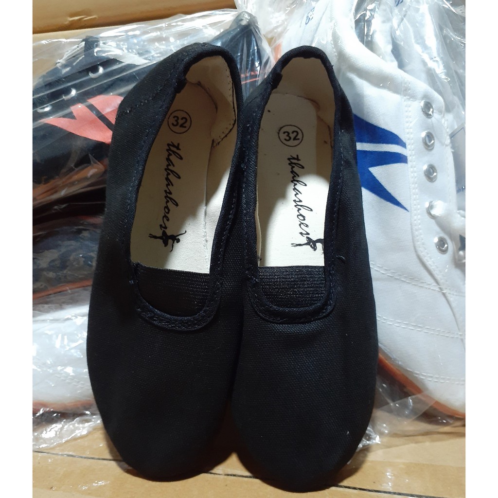 Giày múa ballet nam nữ không dây - Giaỳ múa văn nghệ size 25 đến 42
