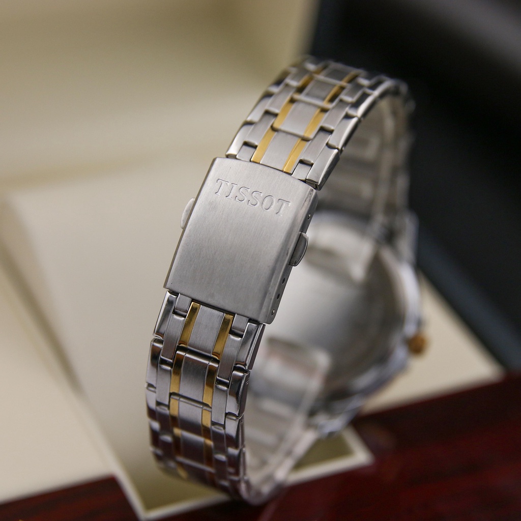 Đồng Hồ Nam Ti.ssot Dây Thép Không Gỉ , Kim Rốn, Kim Trôi