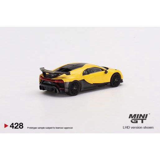 MÔ HÌNH 1:64 MINI GT - Bugatti Chiron Pur Sport Yellow