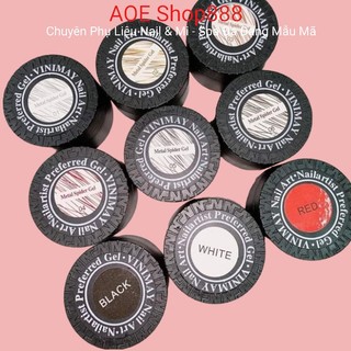 Gel nhện Vinimay - Bộ gel nhện vinimay lẻ màu trang trí móng rất đẹp