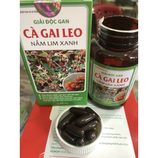 Viên hỗ trợ giải độc gan cà gai leo nấm lim xanh