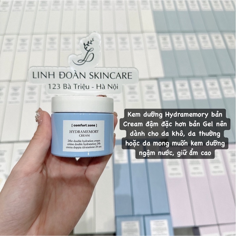 Kem dưỡng ẩm và chống lão hóa Hydramemory Cream Gel/ Cream