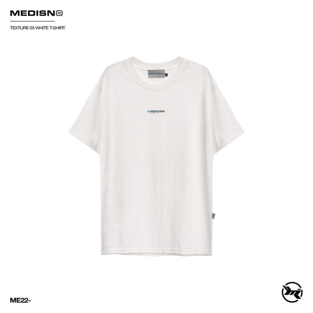 MEDISN - Áo thun TEXTURE 03 T-SHIRT/ WHITE