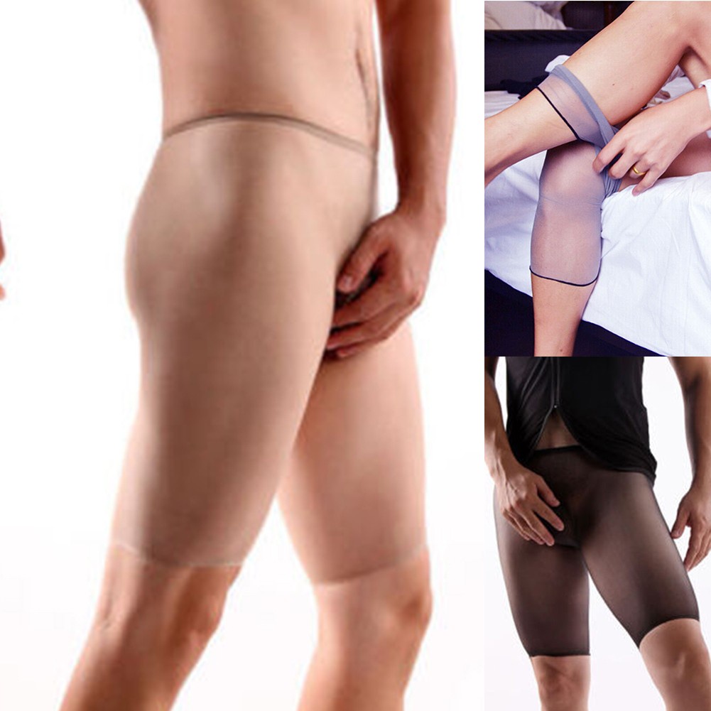 Quần Tất Polyester Đính Kim Tuyến Cho Nam KK0210