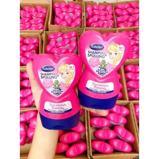 Dầu gội kiêm xã tóc Bubchen trái tim cho bé