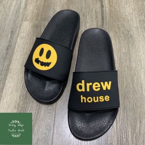 Dép nam nữ quai ngang Mặt cười Drew House phong cách Unisex giaydeptuananh