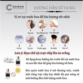 Nước hoa Pháp Chava Esther 50ml dành cho nữ
