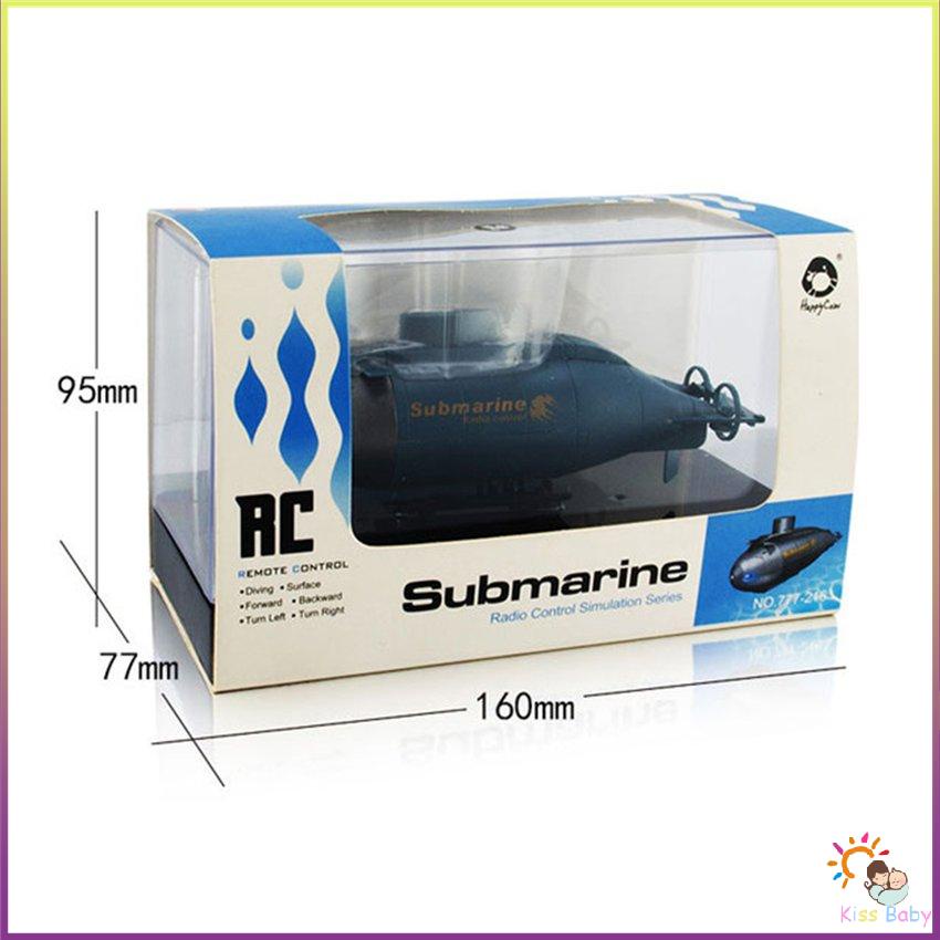 Đồ chơi mô hình tàu ngầm điều khiển từ xa mini không dây 6 kênh