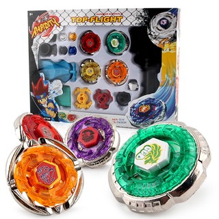 Set 4 Con Quay Đồ Chơi Beyblade 4D Bằng Kim Loại Cho Trẻ Em
