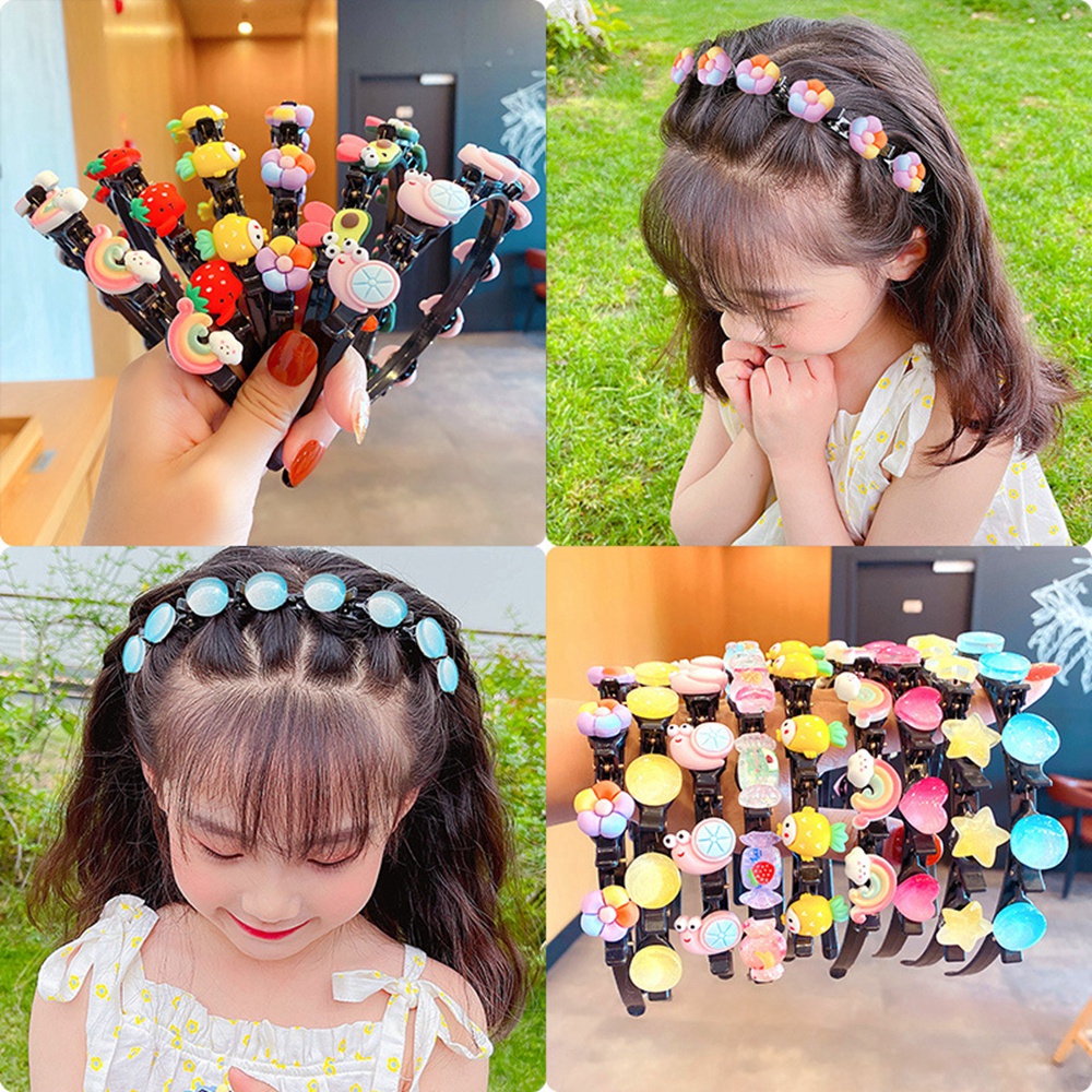 Băng đô cài tóc KIDSBOWS trang trí hoạt hình nhiều mẫu tùy chọn màu sắc ngọt ngào xinh xắn cho bé gái