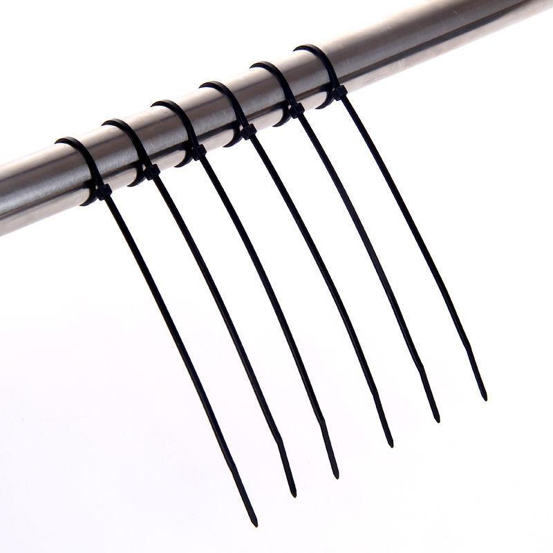 Bịch 100 Sợi Dây Rút Nhựa Màu Trắng Và Đen, Dài 10cm, 20cm