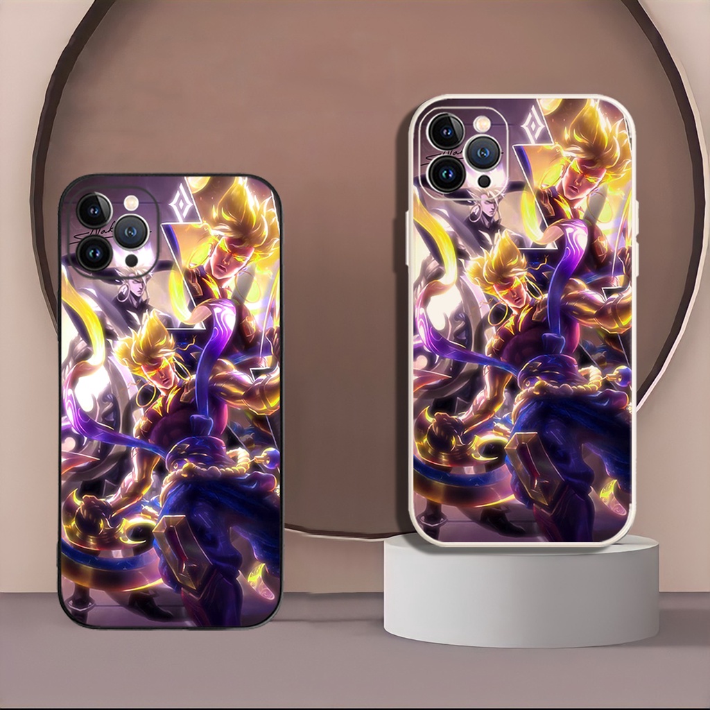 Ốp lưng liên quân Nakroth Lôi Quang Sứ 6 6S 6Plus 6S Plus 78 7Plus 8Plus X XSMax 11 ProMax XR 14 14Promax - Dcase LQMB55