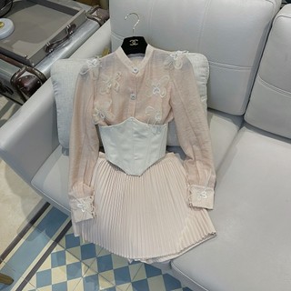 [6SIX closet] Đai CORSET mix sơ mi