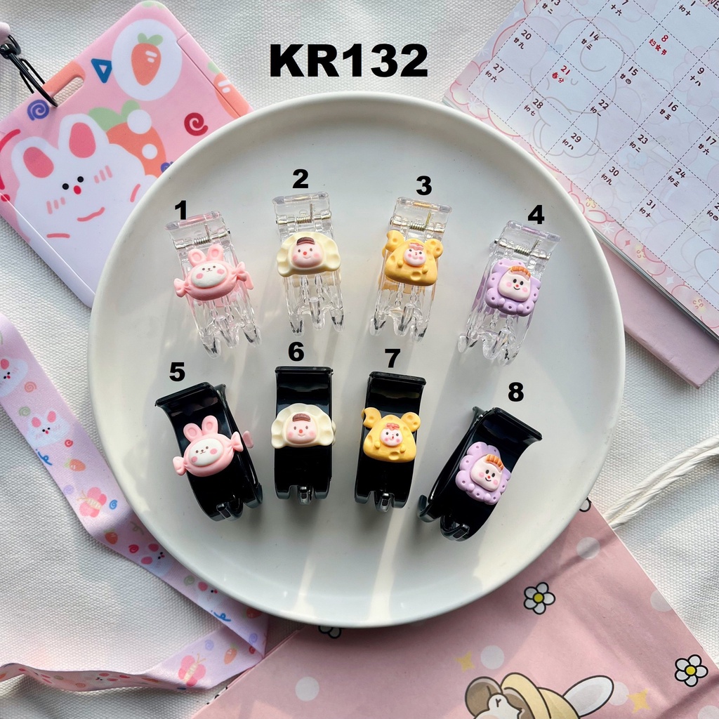 KẸP TÓC HÌNH THÚ , KIỂU DANG NHỎ NHẮN DỄ THƯƠNG NHIỀU MÀU SẮC - GIAO NGẪU NHIÊN