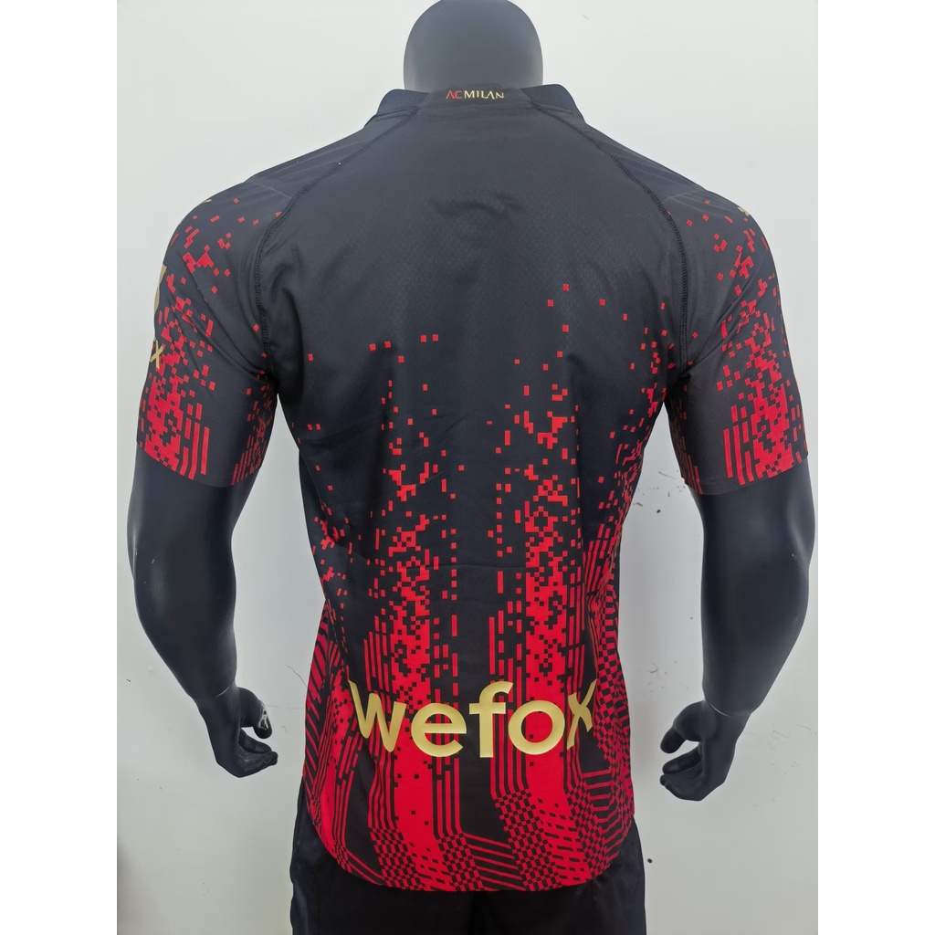 Áo Thun Thể Thao Tay Ngắn Phiên Bản Đặc Biệt 2324 New AC Milan