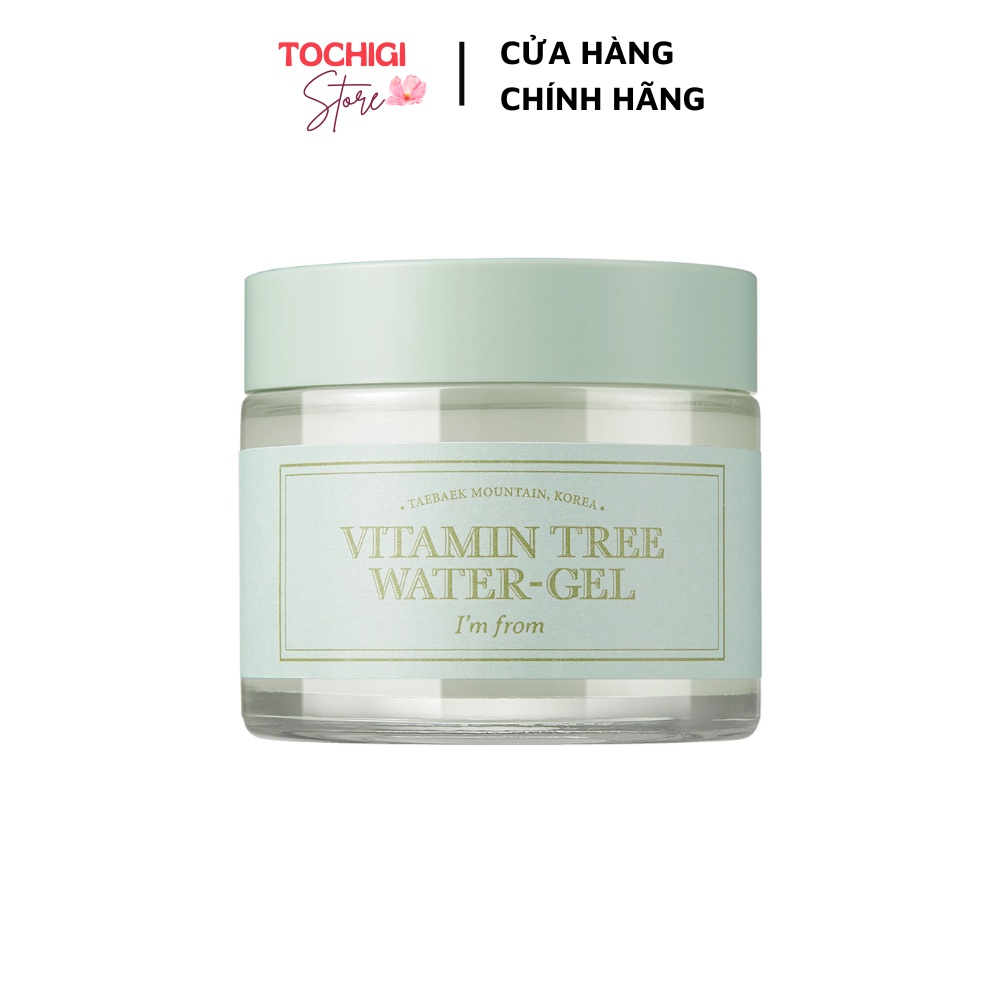 Gel dưỡng I’m From Vitamin Tree Water Gel dưỡng ẩm và dưỡng trắng 75g