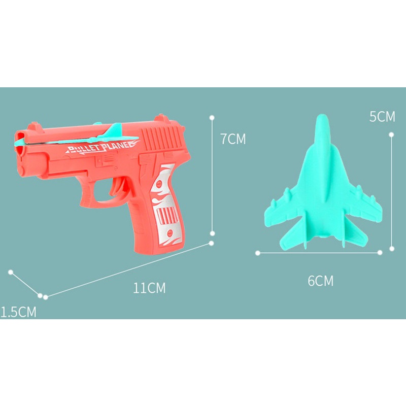 Súng Phóng Máy Bay, Súng bắn máy bay bằng nhựa - an toàn cho bé