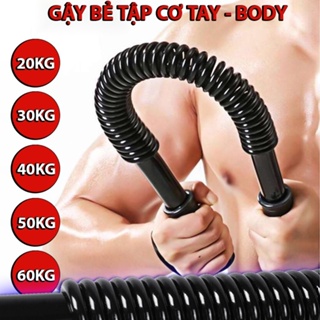 Thanh lò xo gậy lò xo tập cơ tay 30kg, 40kg, 50kg,60kg