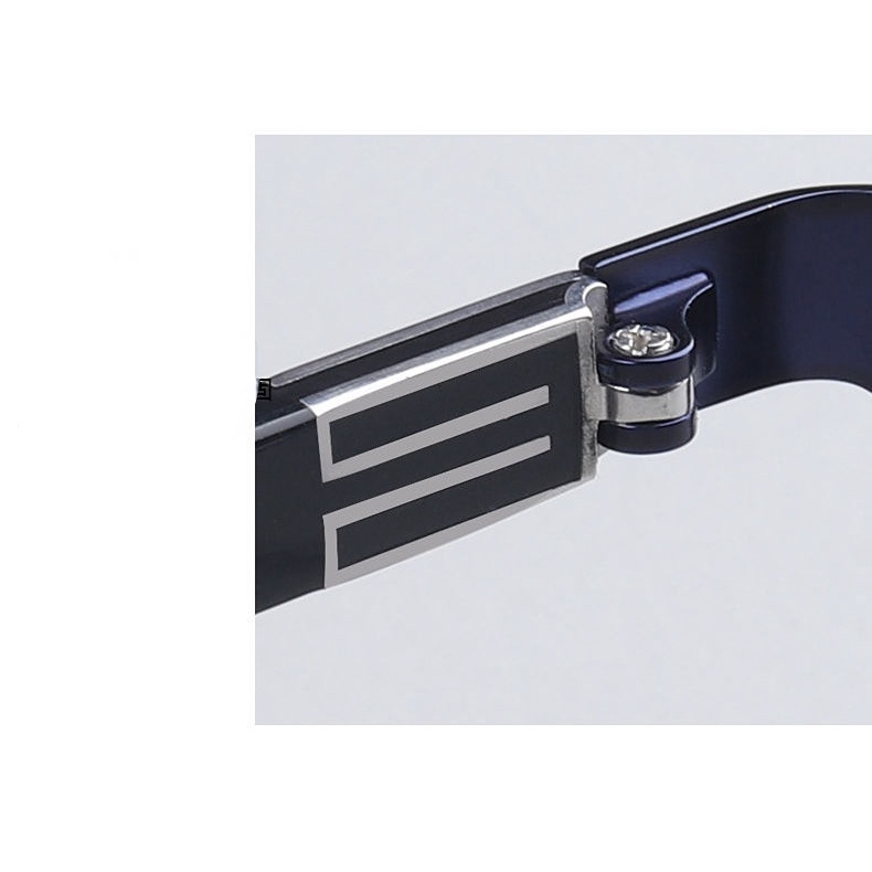 【-0°~-600°Kính Chống Tia Sáng Xanh Nửa Gọng Thời Trang Công Sở Cho Nam