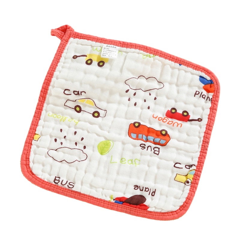 Omg * Khăn Lau Mặt Vải Cotton Thấm Hút Mồ Hôi Siêu Thấm Hút Dành Cho Bé Trai Bé Gái Dia