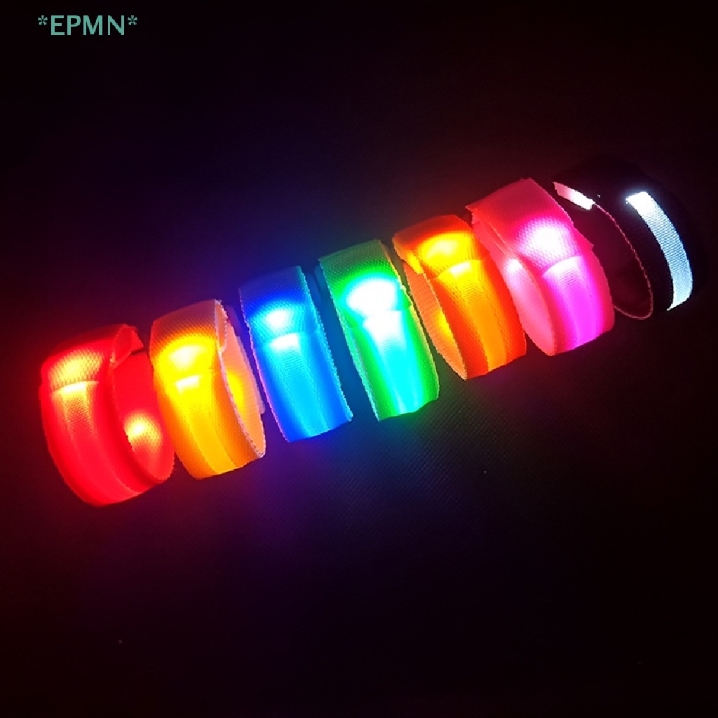 Epmn > Vòng Đeo Tay emitg Có Đèn LED Phát Sáng Ban Đêm Dùng Khi Chạy Bộ / Chơi Thể Thao / Tiệc Tùng / Lễ Hội