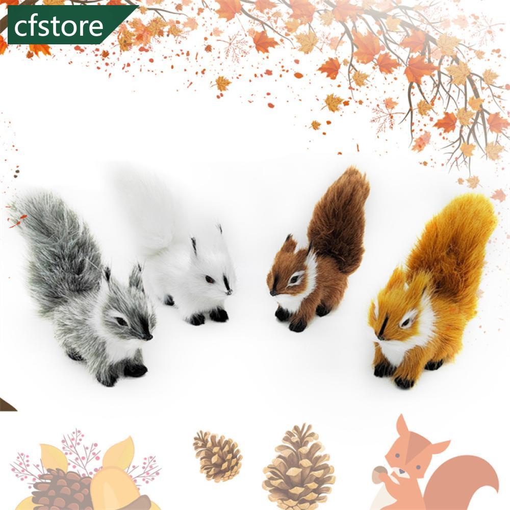 Mô Hình Chú Sóc Mini Bằng Lông Nhung Dễ Thương Xinh Xắn A4Q4