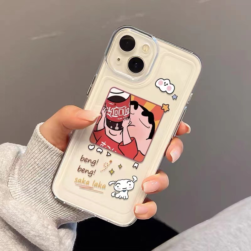 Ốp Điện Thoại Silicon TPU Mềm Trong Suốt Chống Sốc In Họa Tiết Dễ Thương Cho IPhone 14 11 13 12 Pro Max XS XR X 8 7 6S Plus