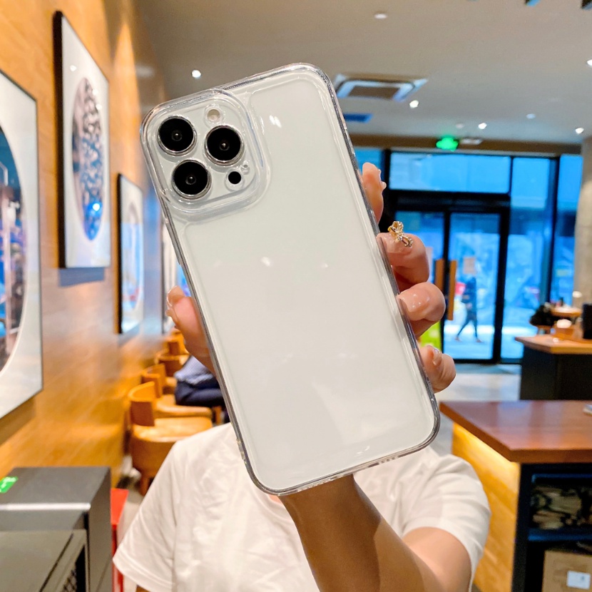 Ốp Điện Thoại TPU Trong Suốt Chống Sốc Sang Trọng Cho Samsung Galaxy S23 S22 S21 Ultra Plus S21 S20 FE S10 S9 S8 Plus