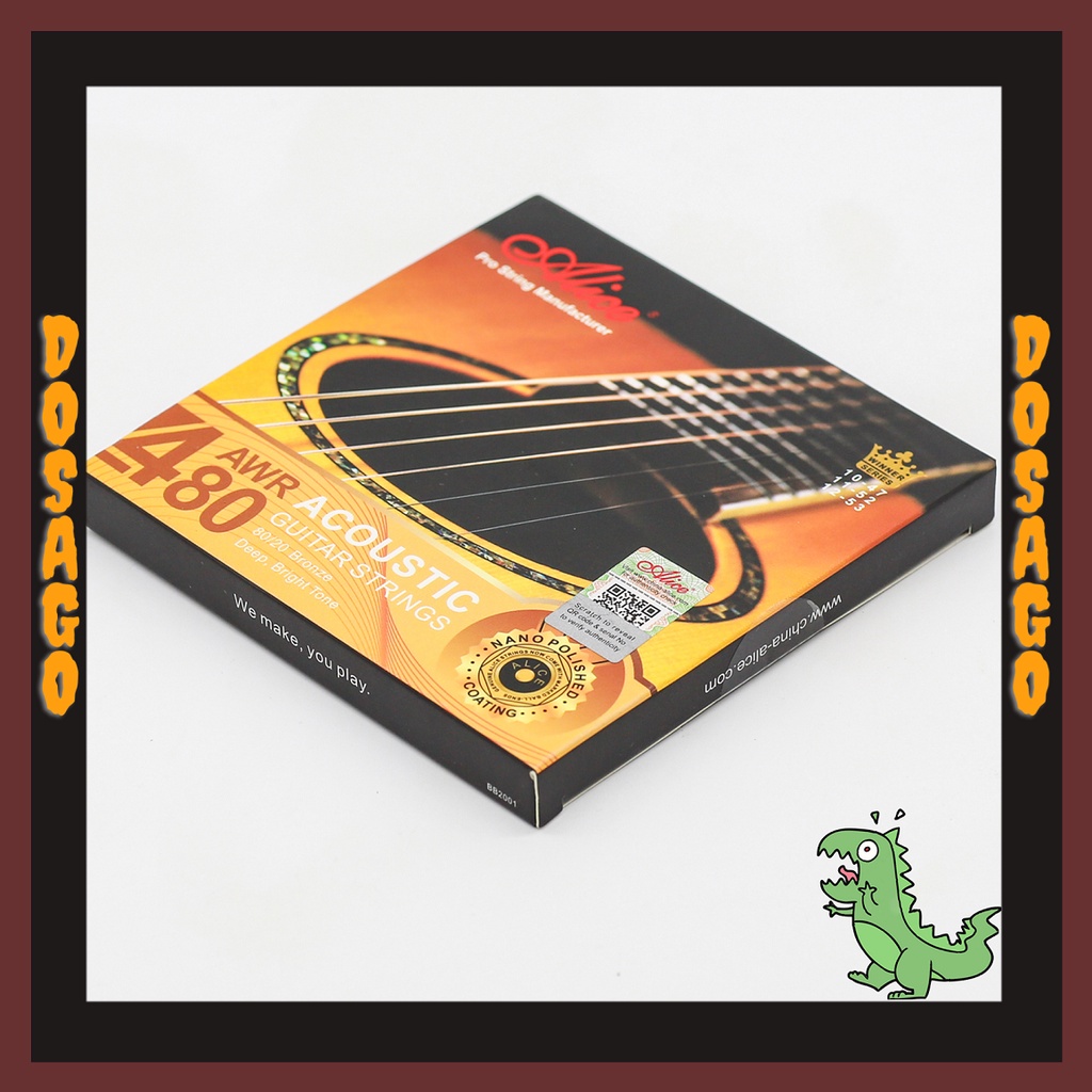 CHÍNH HÃNG - Dây đàn Alice AWR480 Acoustic