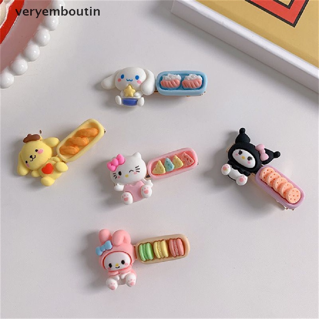 Bộ 2 Kẹp Tóc Họa Tiết Hoạt Hình Động Vật Ngọt Ngào Thời Trang Cho Nữ