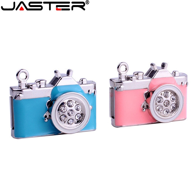 Máy ảnh jaster ổ đĩa flash usb 2.0 128gb móc chìa khóa miễn phí ổ bút 64gb quà tặng sáng tạo pendrive 32gb thẻ nhớ đẹp 16gb đĩa pretty u 8gb 4gb