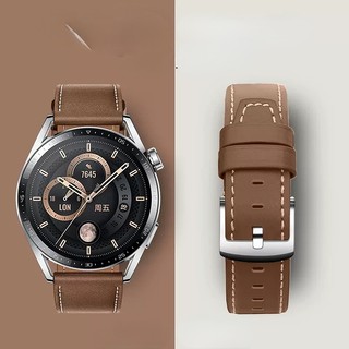 Dây da đồng hồ đeo tay 22mm cho huawei watch gt 2 gt3 pro 46mm gt 3 pro 46mm / gt runner 46mm