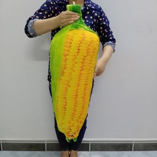GỐI ÔM HÌNH TRÁI BẮP MỸ SIZE 80CM NHỒI BÔNG GỐI TỰA LƯNG TRÁI BẮP SIZE LỚN 100% GÒN MỊN